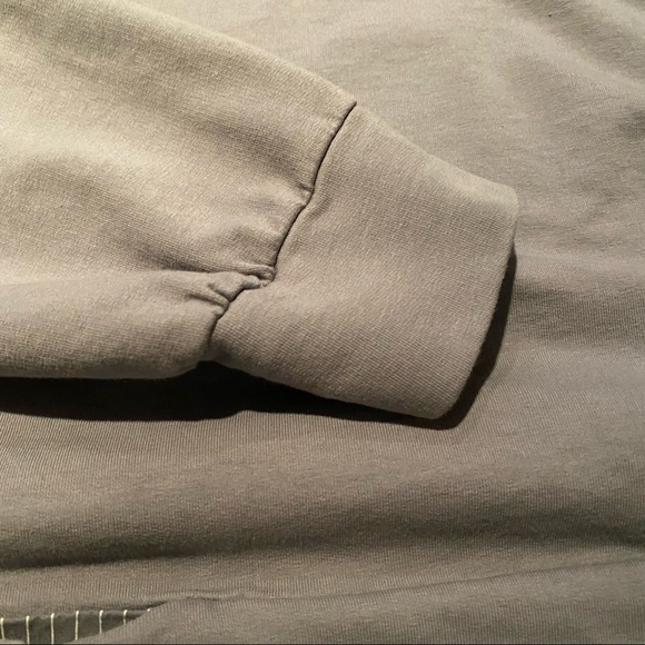 Francesca Bettini Made in Italy Grey Two Types of Material & Pattern Top - Picture 5 of 9